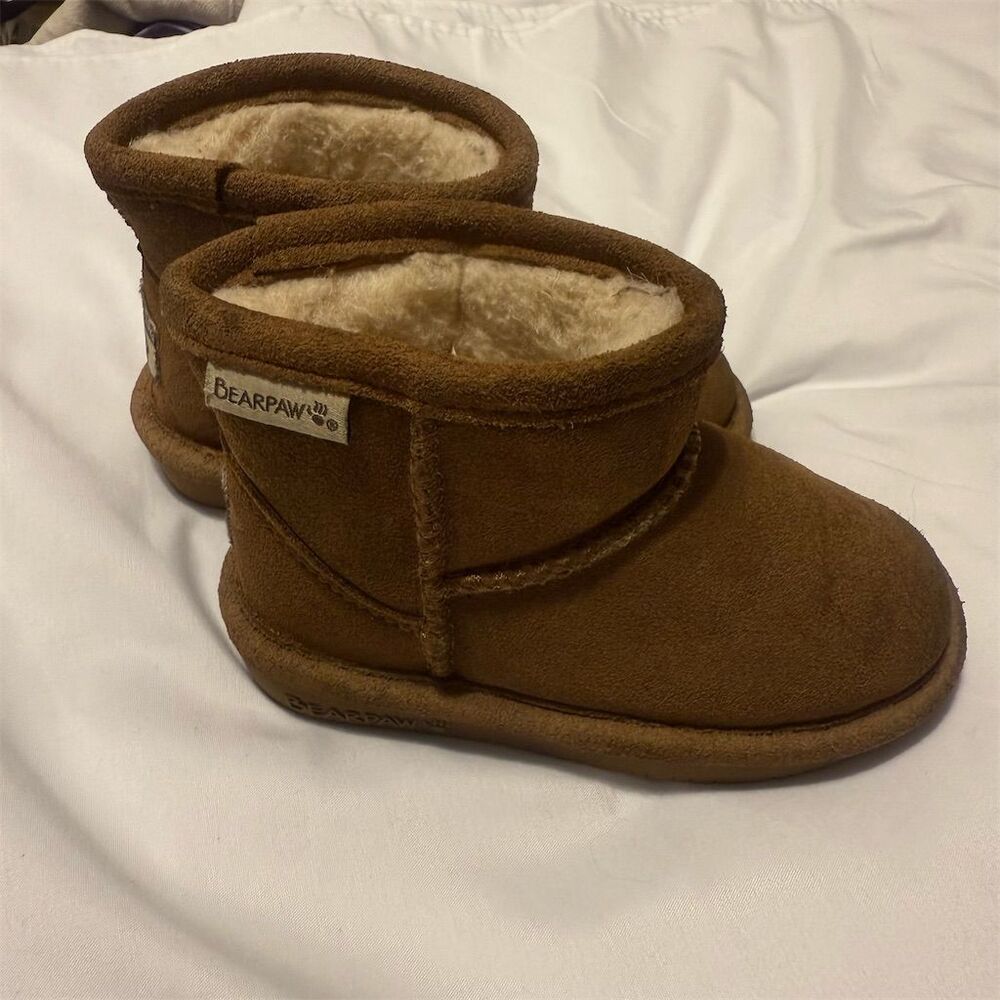 BearPaw Kids Boots in Brown